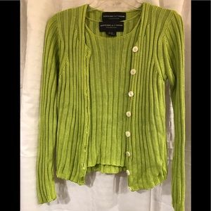 Adrienne Vittadini Silk Jacket & Shirt Y2K